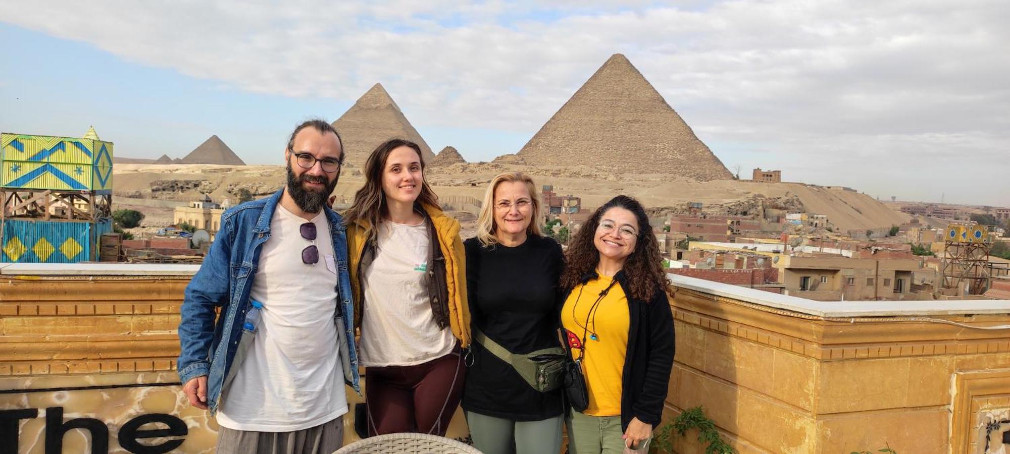 Pyramids Kingdom Hotel Kafrat al Jabal Exterior foto