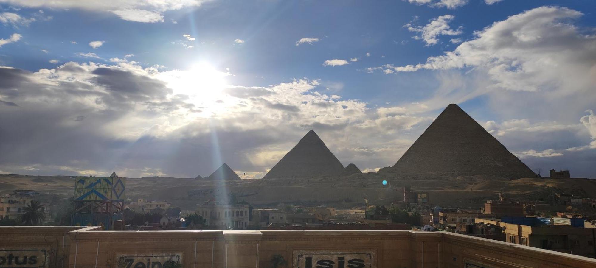 Pyramids Kingdom Hotel Kafrat al Jabal Exterior foto